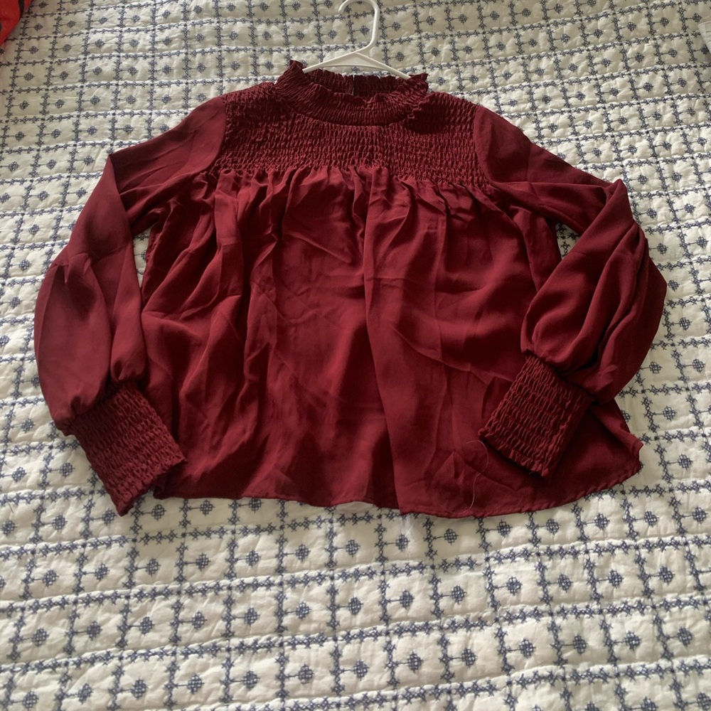 Smocked Blouse